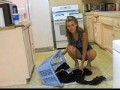 Une femme m�re teste la double p�n�tration