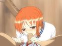 Video porno hentai - Fellation par une japonaise rousse